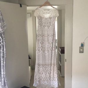 BHLDN Tadashi Shoji Peridot wedding dress